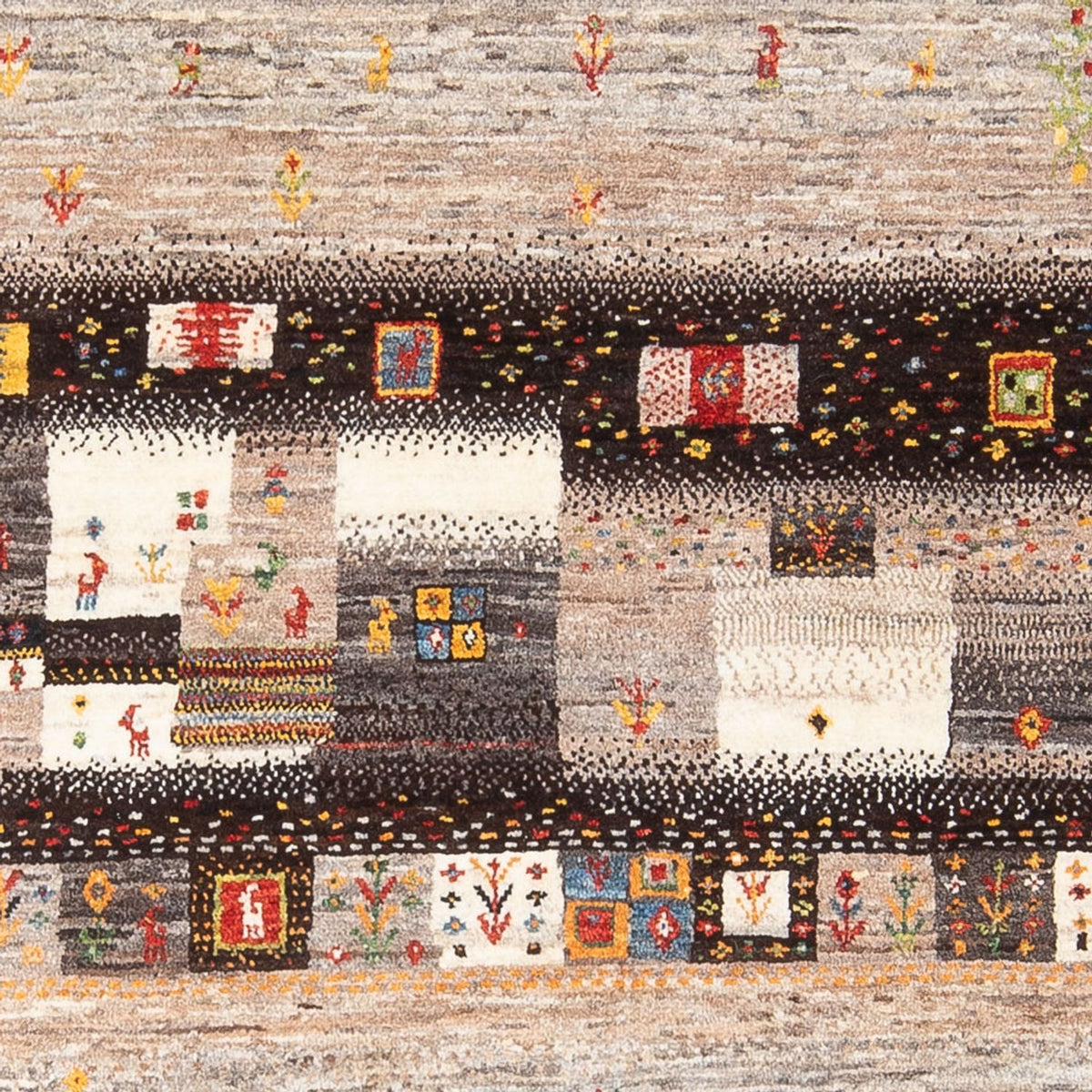 Gabbeh Rug - Loribaft Perser - 196 x 131 cm - multicolored