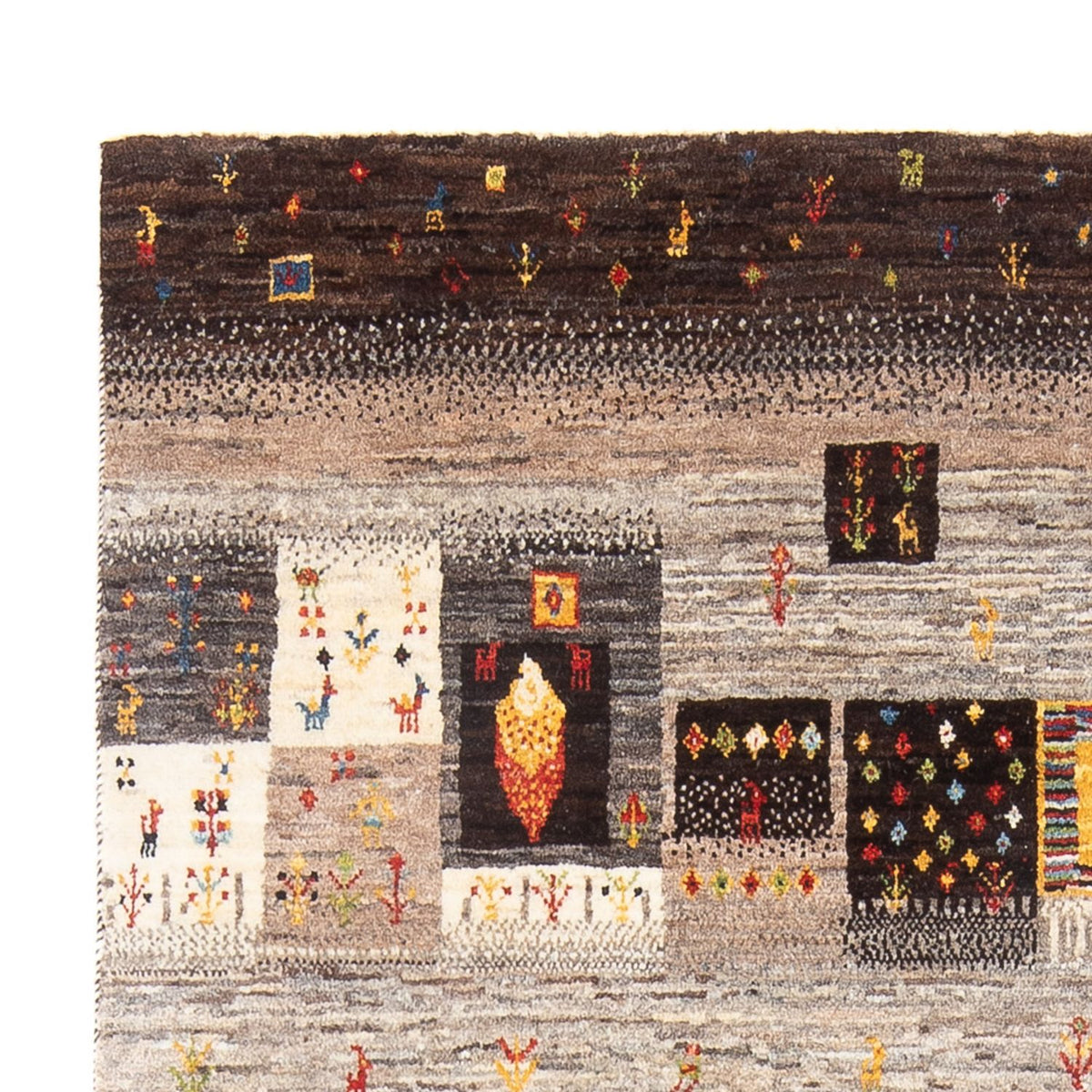 Gabbeh Rug - Loribaft Perser - 196 x 131 cm - multicolored