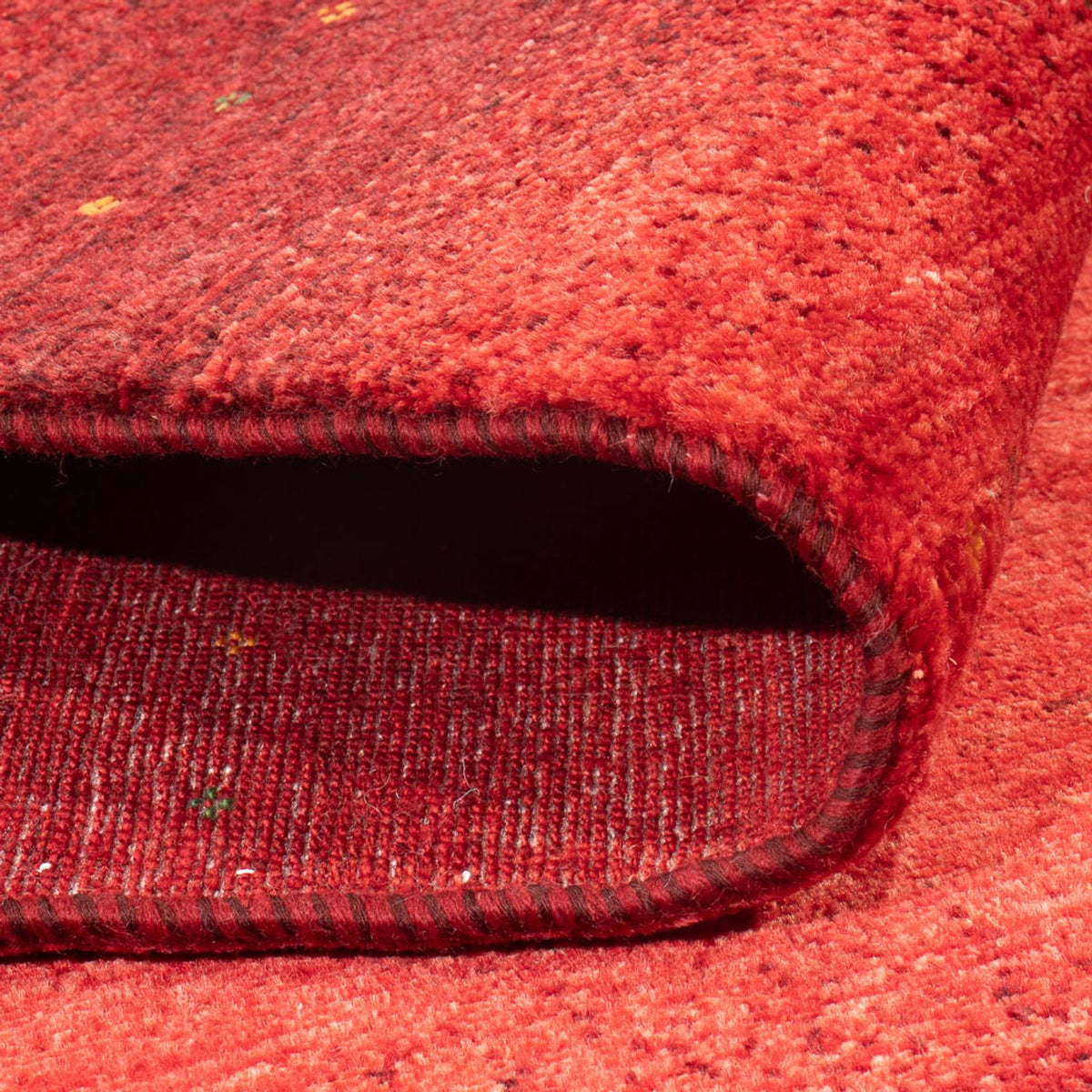 Gabbeh Rug - Loribaft Perser - 204 x 155 cm - red