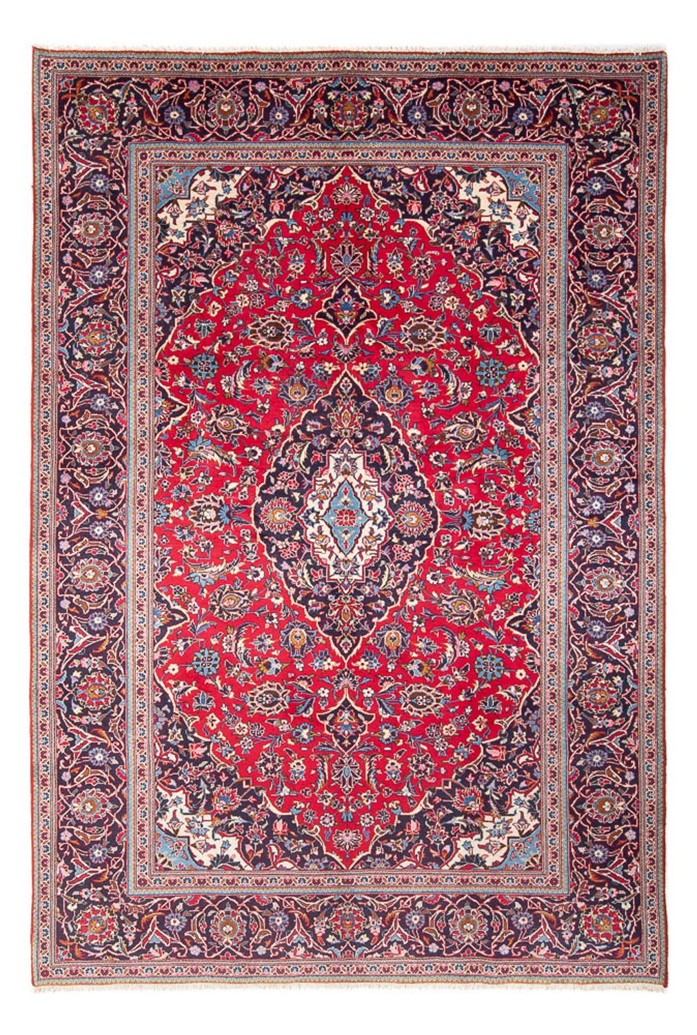 Perser Rug - Keshan - 290 x 194 cm - red