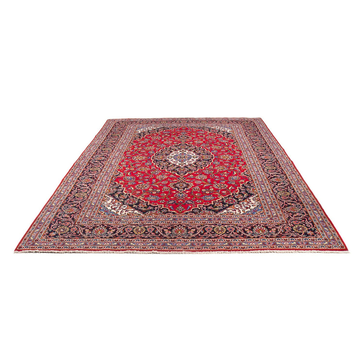 Perser Rug - Keshan - 294 x 201 cm - red
