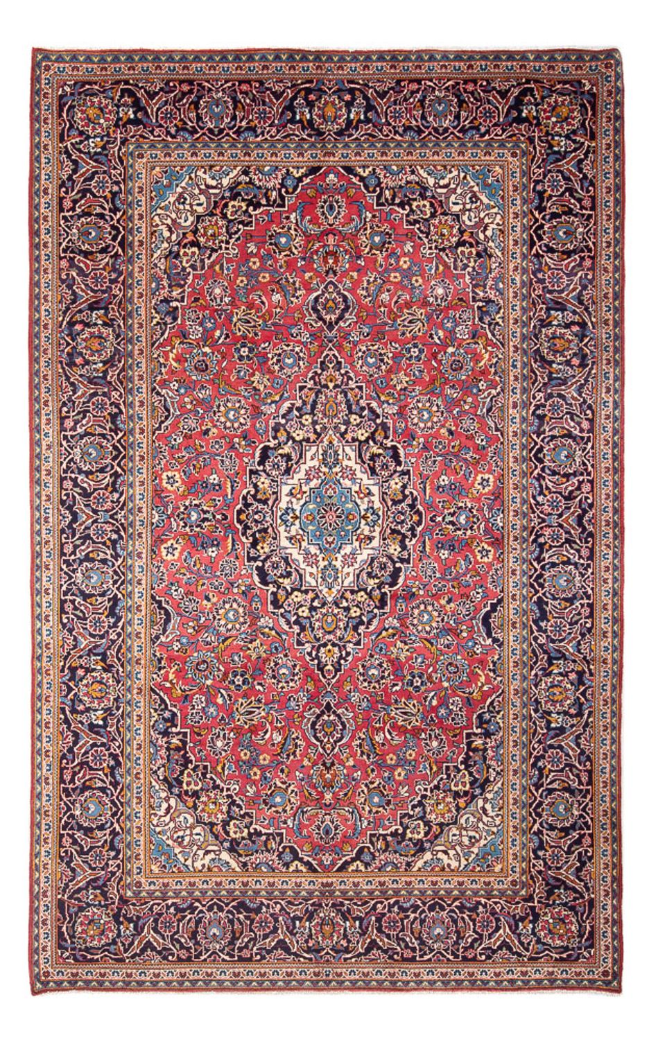 Perser Rug - Keshan - 312 x 196 cm - light red