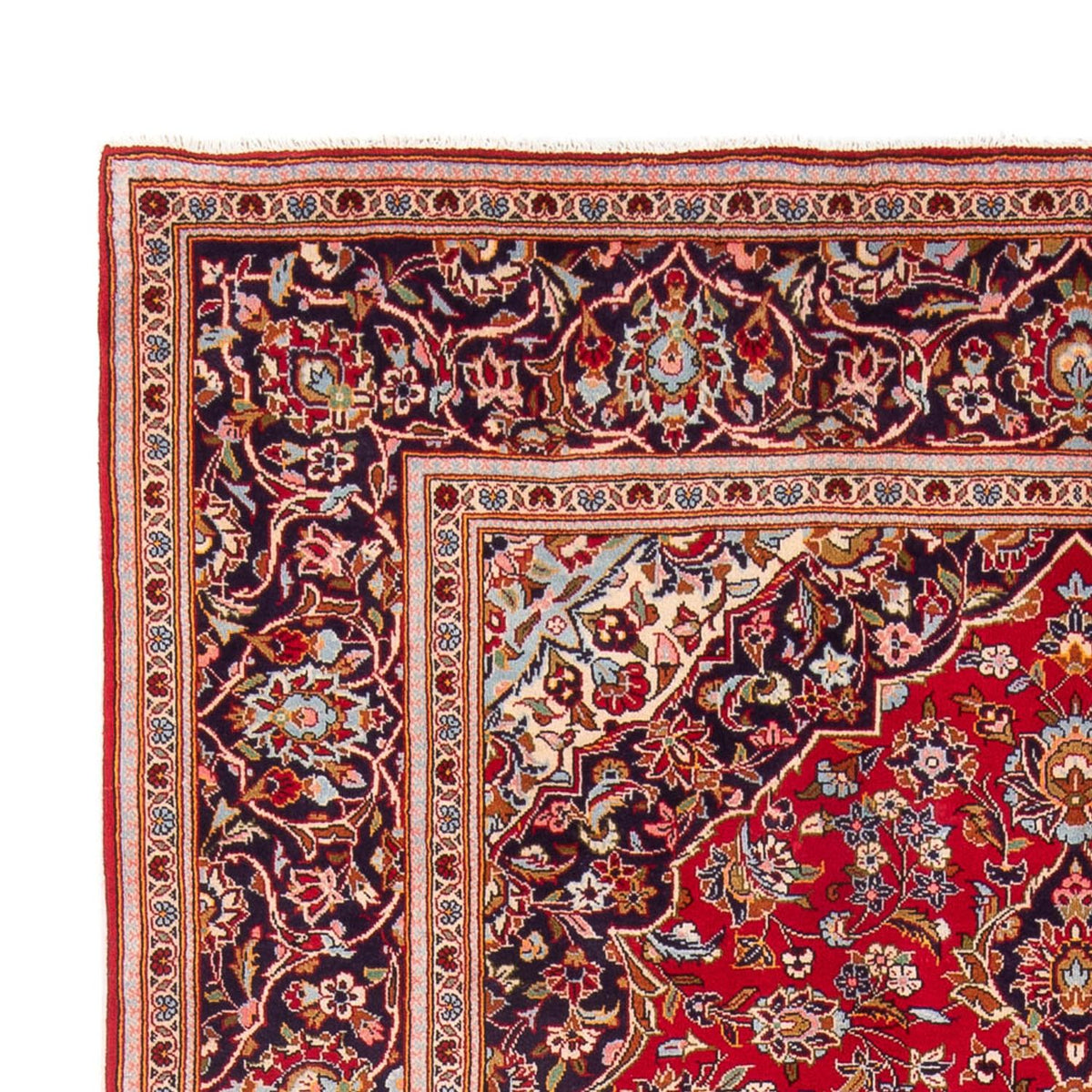 Perser Rug - Keshan - 307 x 203 cm - red