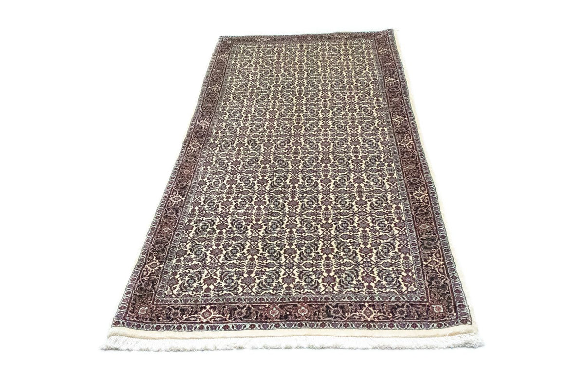Runner Perser Rug - Bidjar - 254 x 94 cm - beige