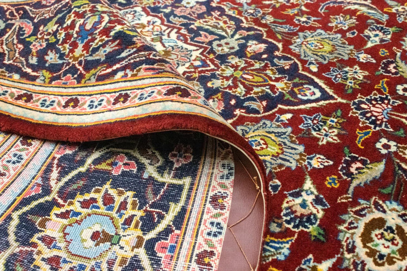 Perser Rug - Keshan - 218 x 147 cm - red