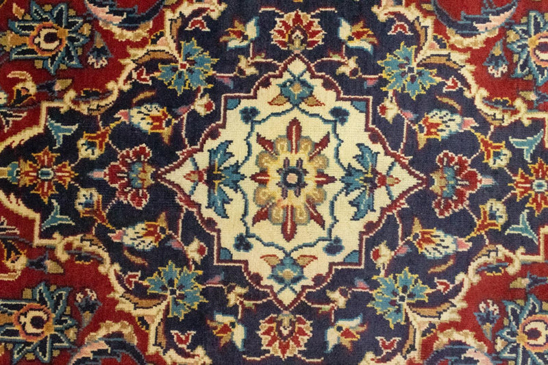 Perser Rug - Keshan - 307 x 192 cm - red