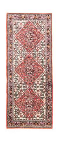 Runner Perser Rug - Bidjar - 158 x 61 cm - red