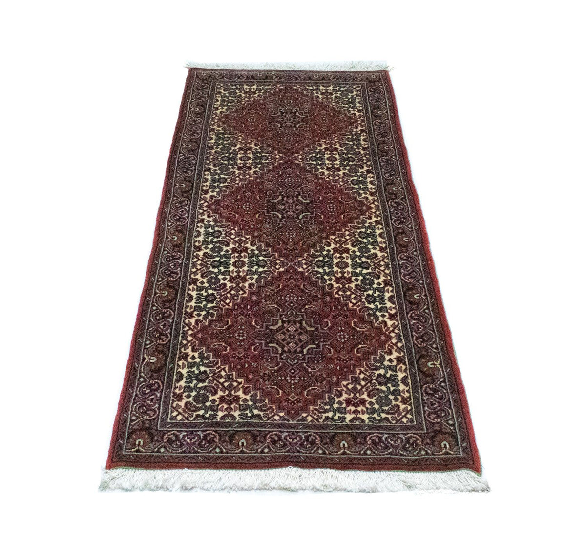 Runner Perser Rug - Bidjar - 158 x 61 cm - red
