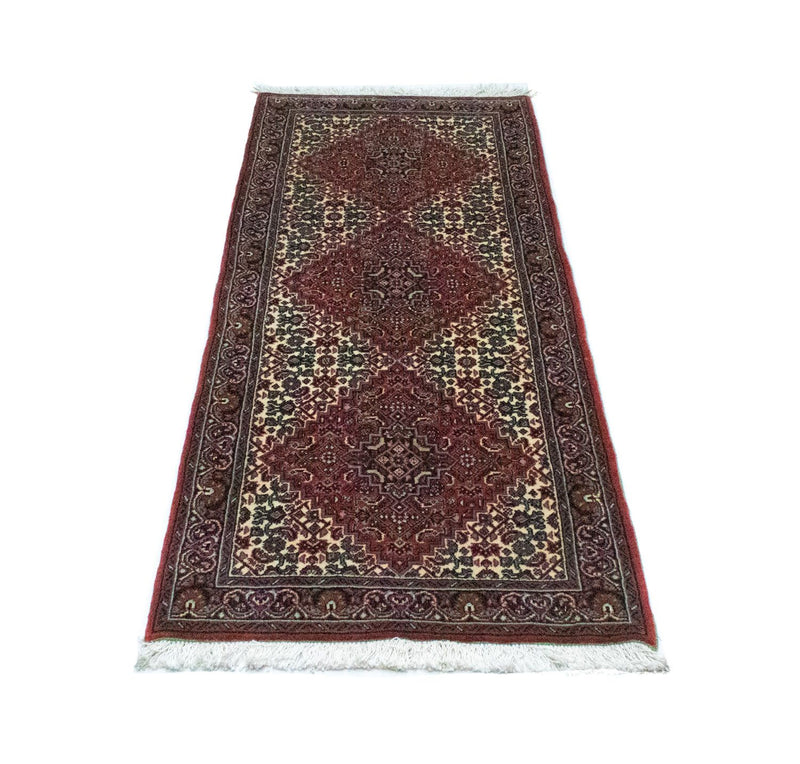 Runner Perser Rug - Bidjar - 158 x 61 cm - red