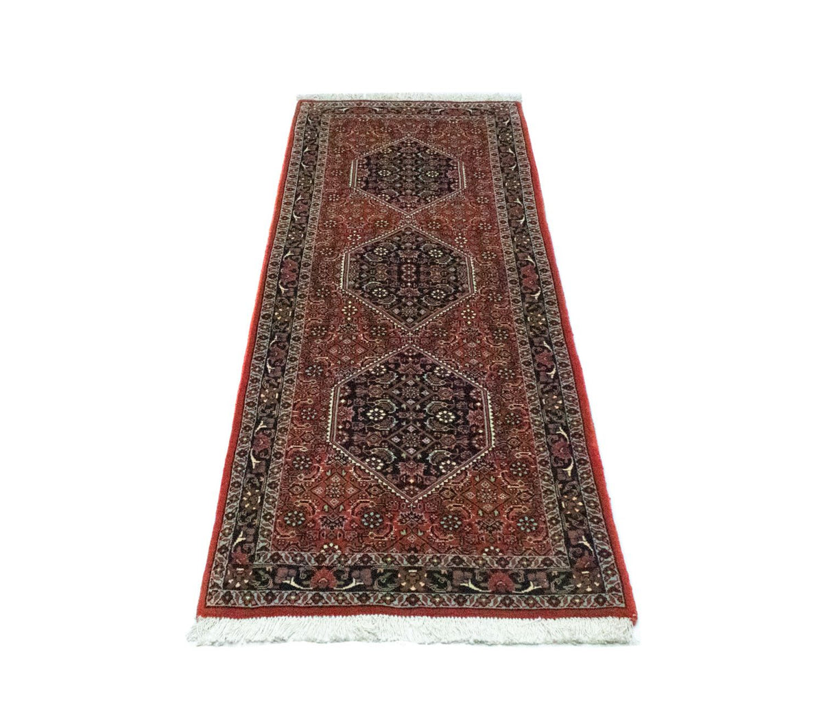 Runner Perser Rug - Bidjar - 172 x 62 cm - red