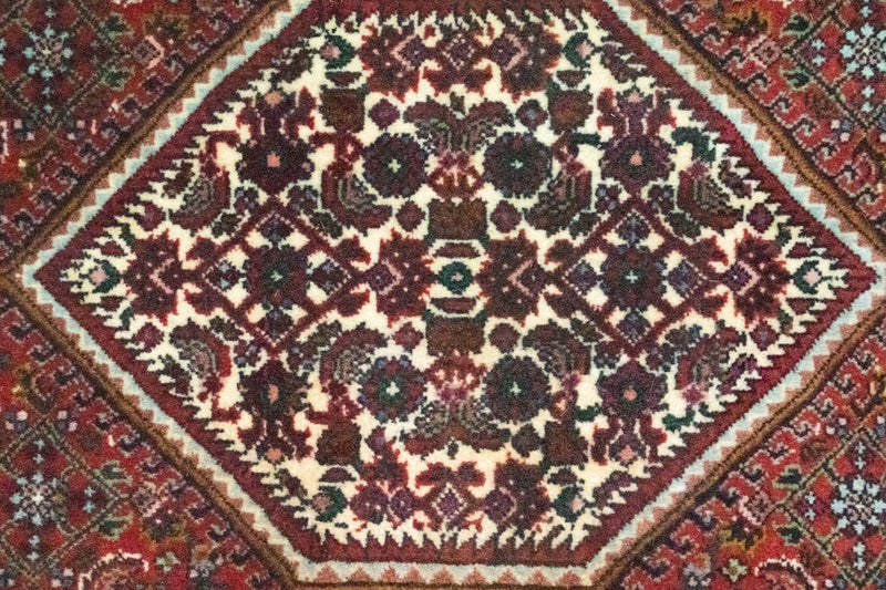 Runner Perser Rug - Bidjar - 185 x 64 cm - red