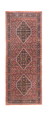 Runner Perser Rug - Bidjar - 165 x 62 cm - red