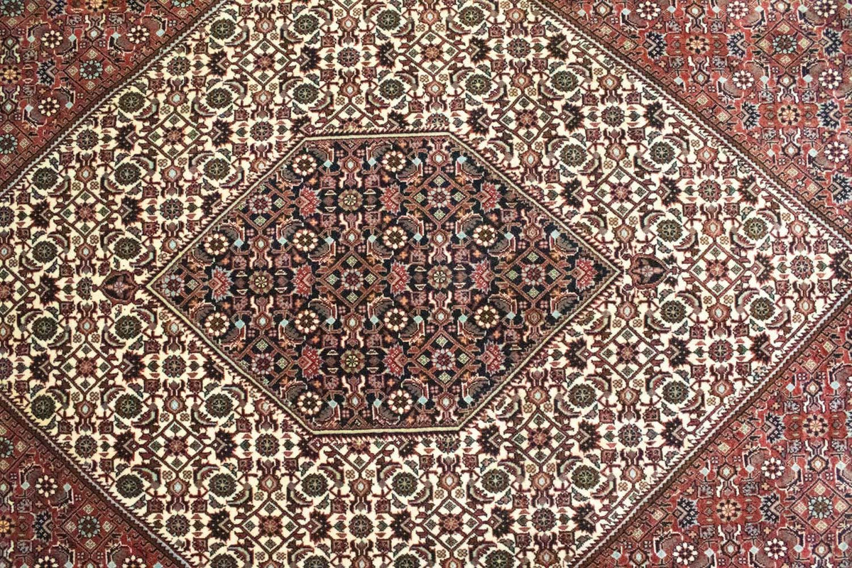 Perser Rug - Bidjar - 295 x 206 cm - red