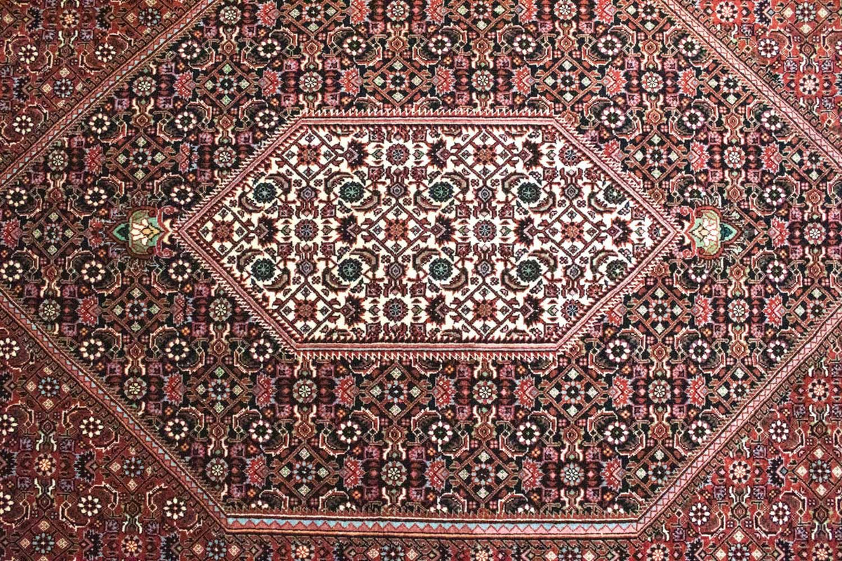 Perser Rug - Bidjar - 303 x 204 cm - red