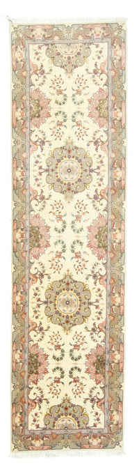Runner Perser Rug - Tabriz - 337 x 90 cm - beige
