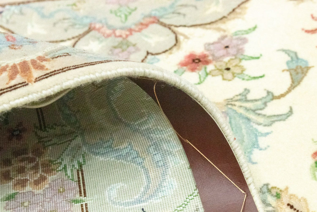 Runner Perser Rug - Tabriz - Royal - 338 x 89 cm - beige