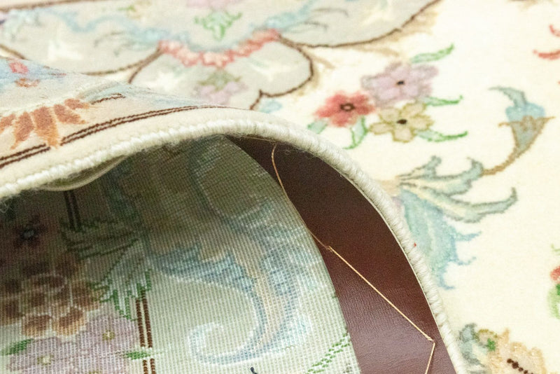 Runner Perser Rug - Tabriz - Royal - 338 x 89 cm - beige