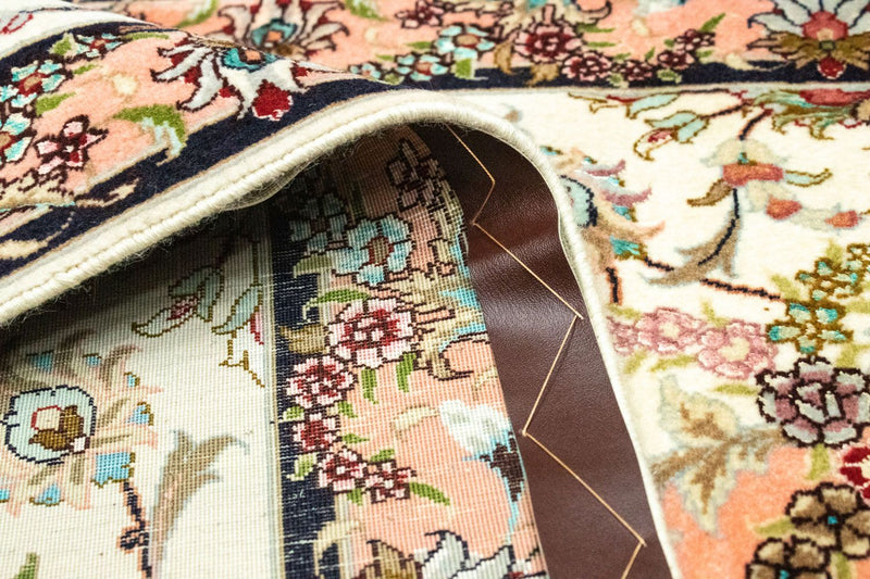 Runner Perser Rug - Tabriz - 322 x 87 cm - beige