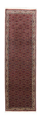 Runner Perser Rug - Bidjar - 297 x 90 cm - red