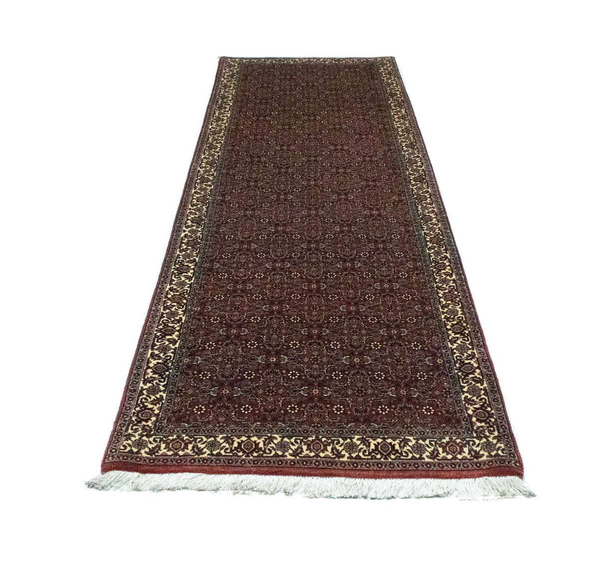 Runner Perser Rug - Bidjar - 297 x 90 cm - red