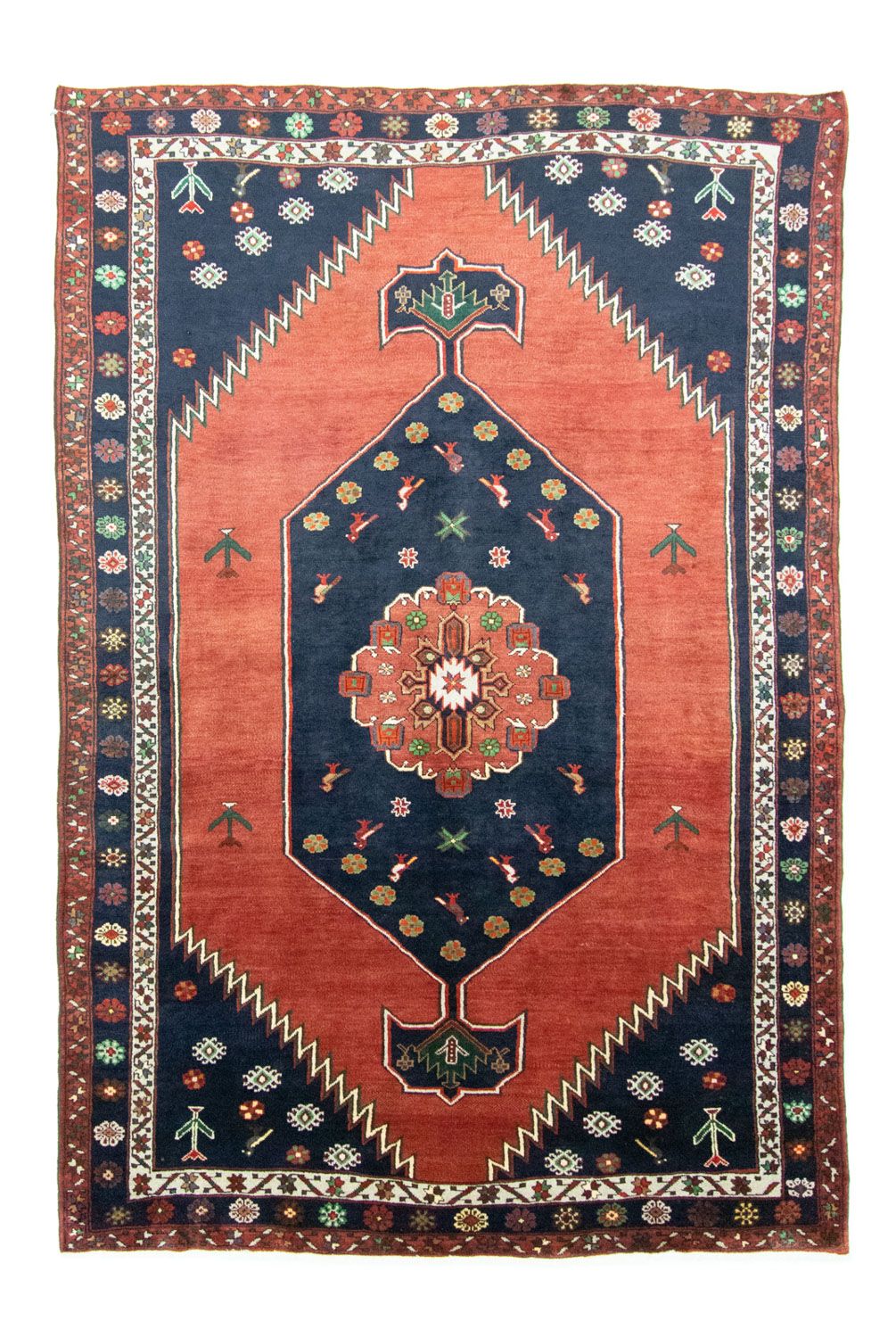 Perser Rug - Nomadic - 300 x 197 cm - red