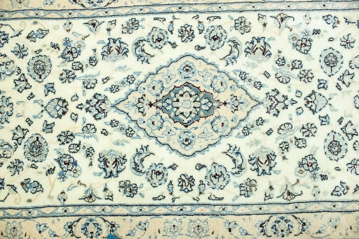 Runner Perser Rug - Nain - Royal - 285 x 87 cm - natural white