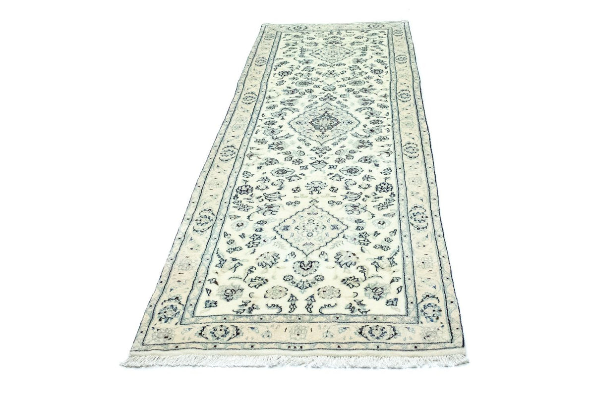 Runner Perser Rug - Nain - Royal - 285 x 87 cm - natural white