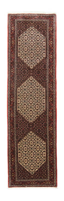 Runner Perser Rug - Bidjar - 298 x 83 cm - brown