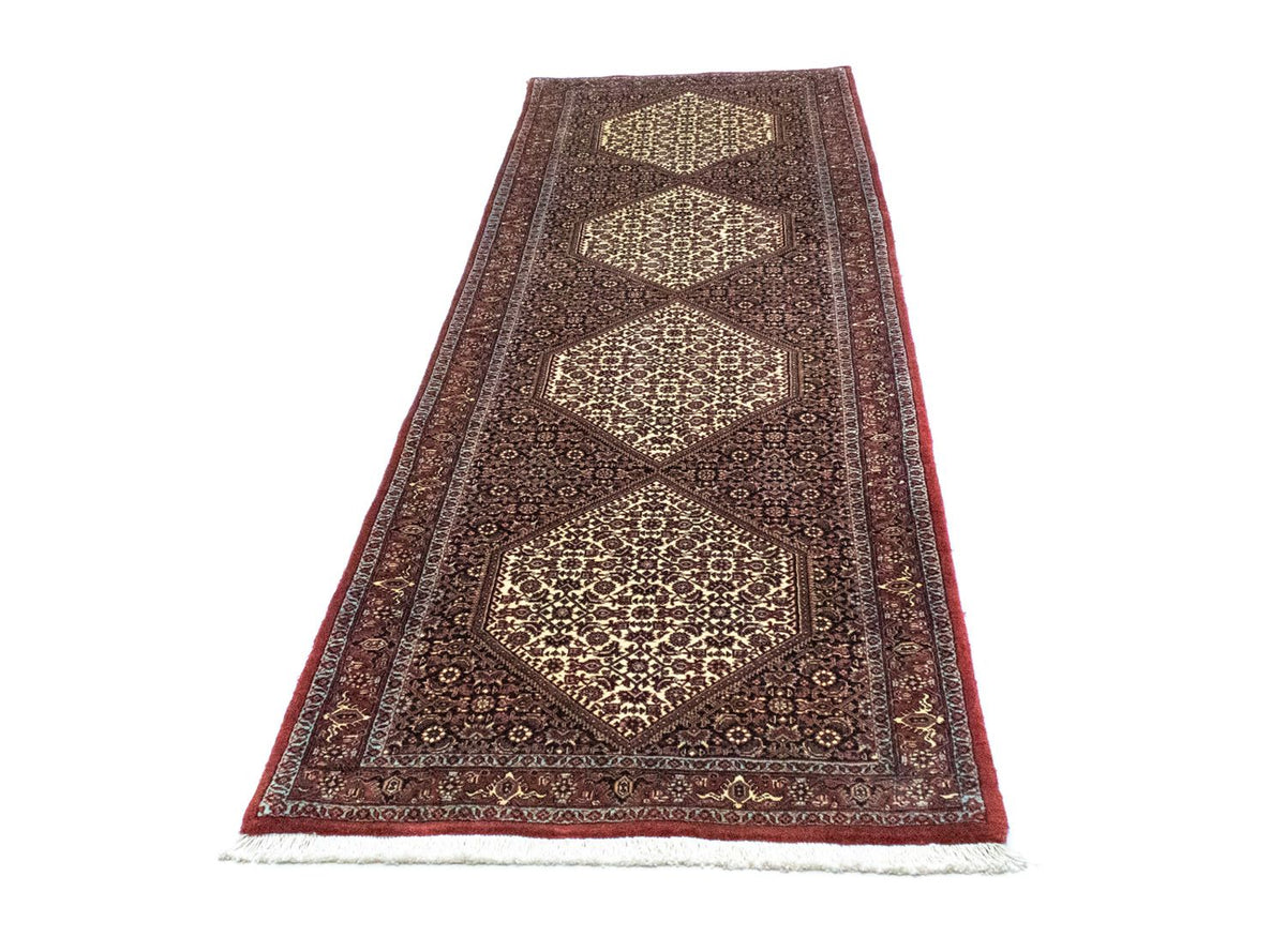 Runner Perser Rug - Bidjar - 294 x 83 cm - blue