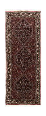 Runner Perser Rug - Bidjar - 200 x 76 cm - red
