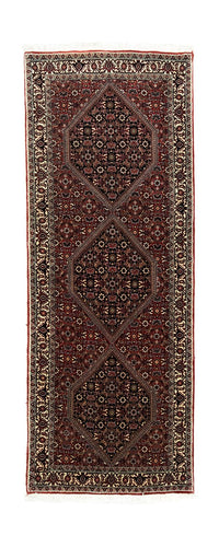 Runner Perser Rug - Bidjar - 200 x 76 cm - red