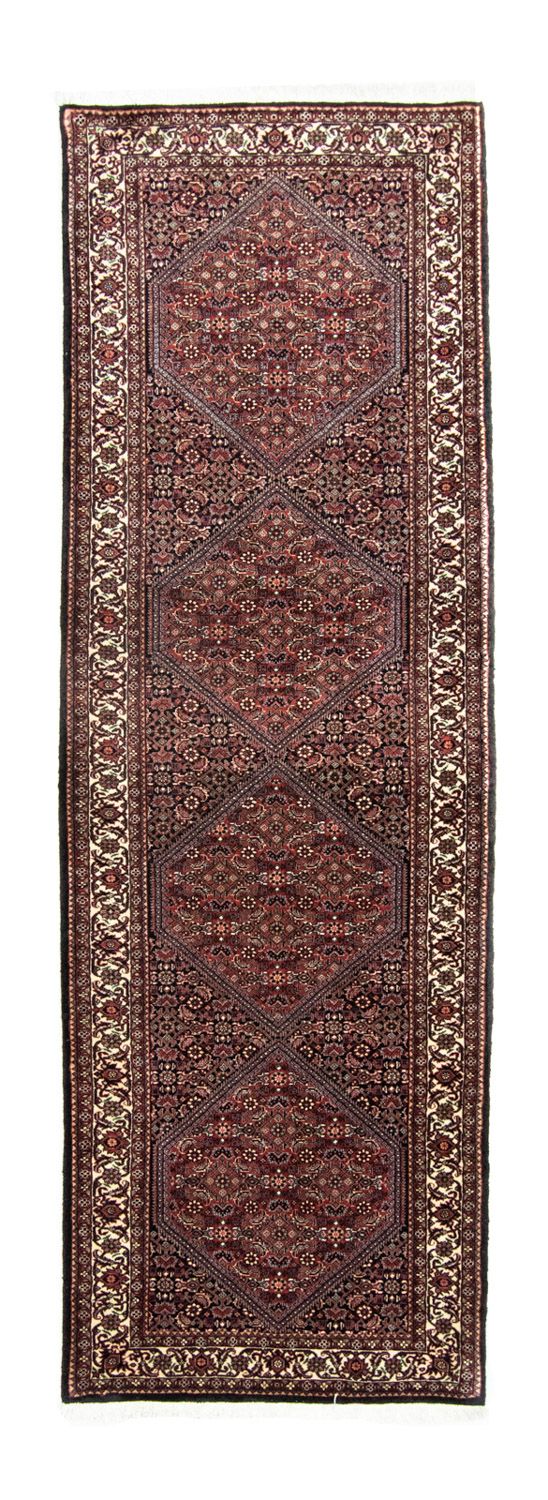 Runner Perser Rug - Bidjar - 252 x 79 cm - blue