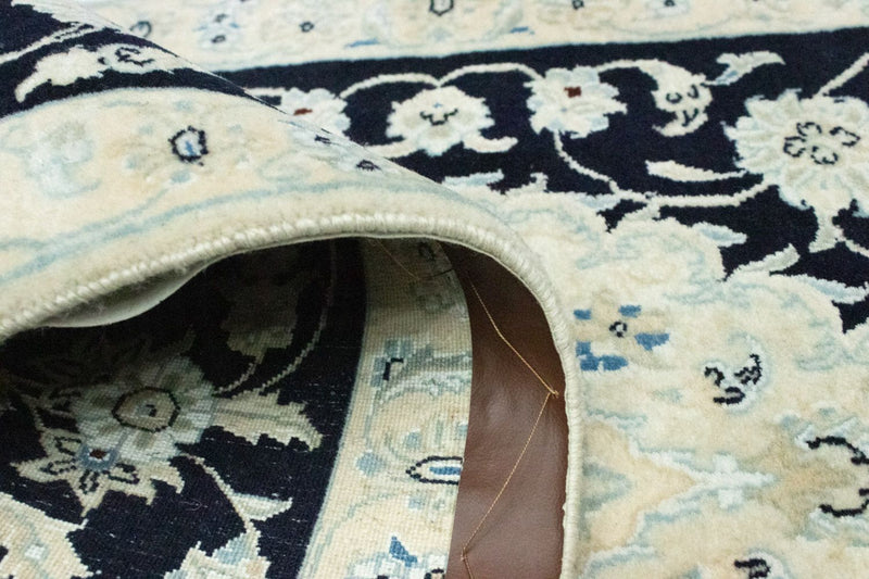 Runner Perser Rug - Nain - 203 x 70 cm - dark blue