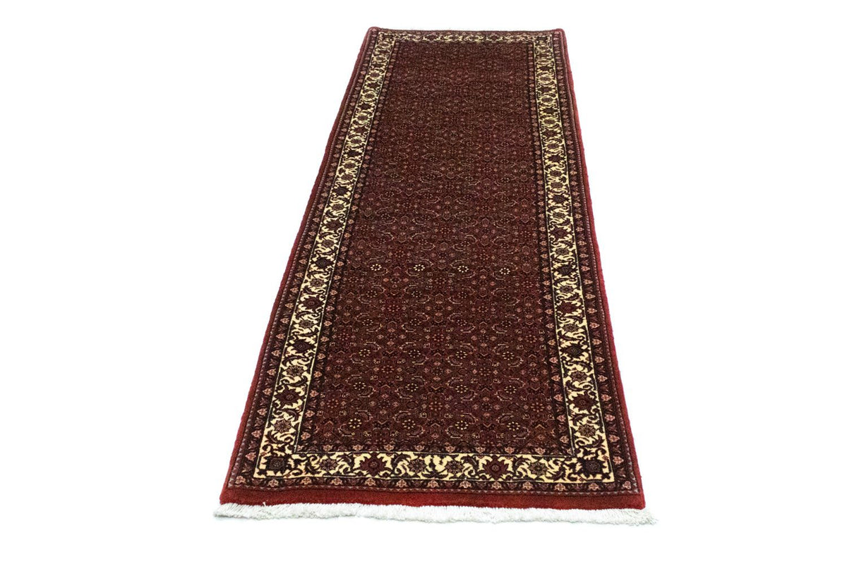 Runner Perser Rug - Bidjar - 230 x 78 cm - wine red