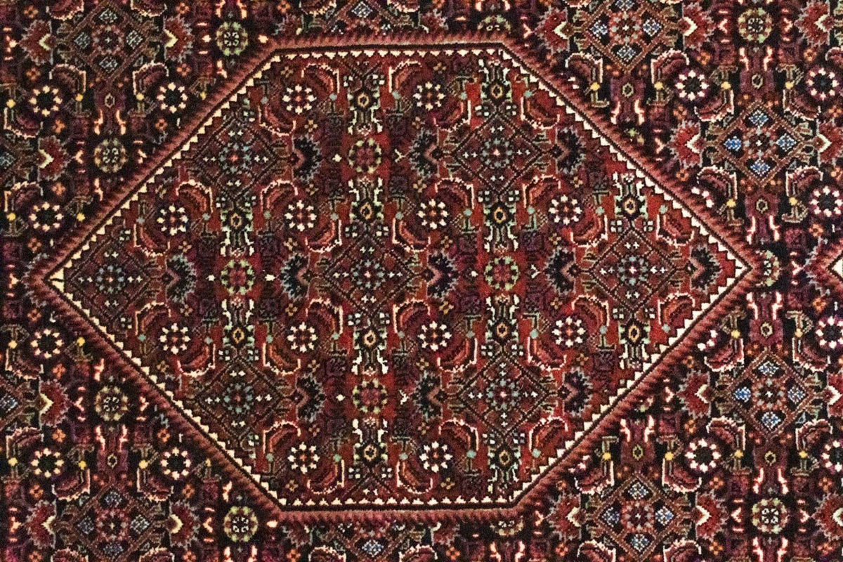 Runner Perser Rug - Bidjar - 200 x 75 cm - red