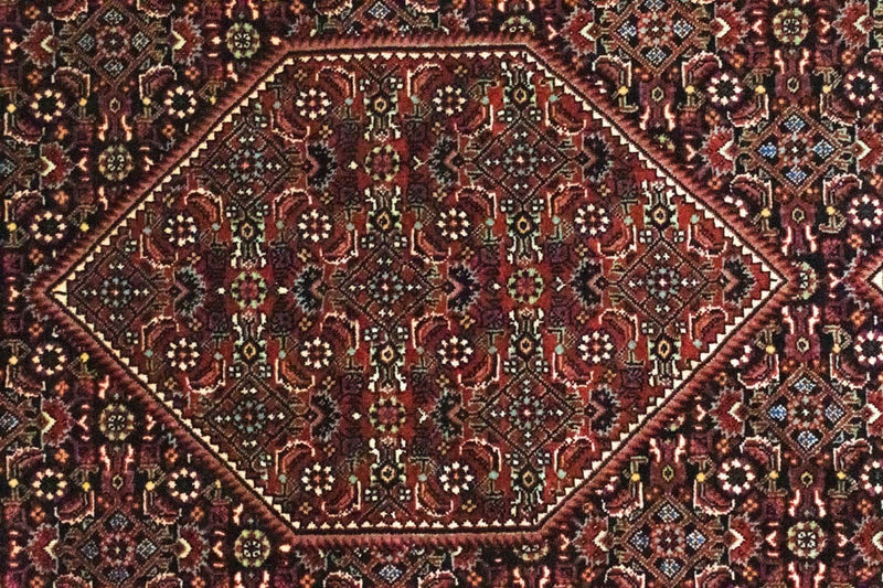 Runner Perser Rug - Bidjar - 200 x 75 cm - red
