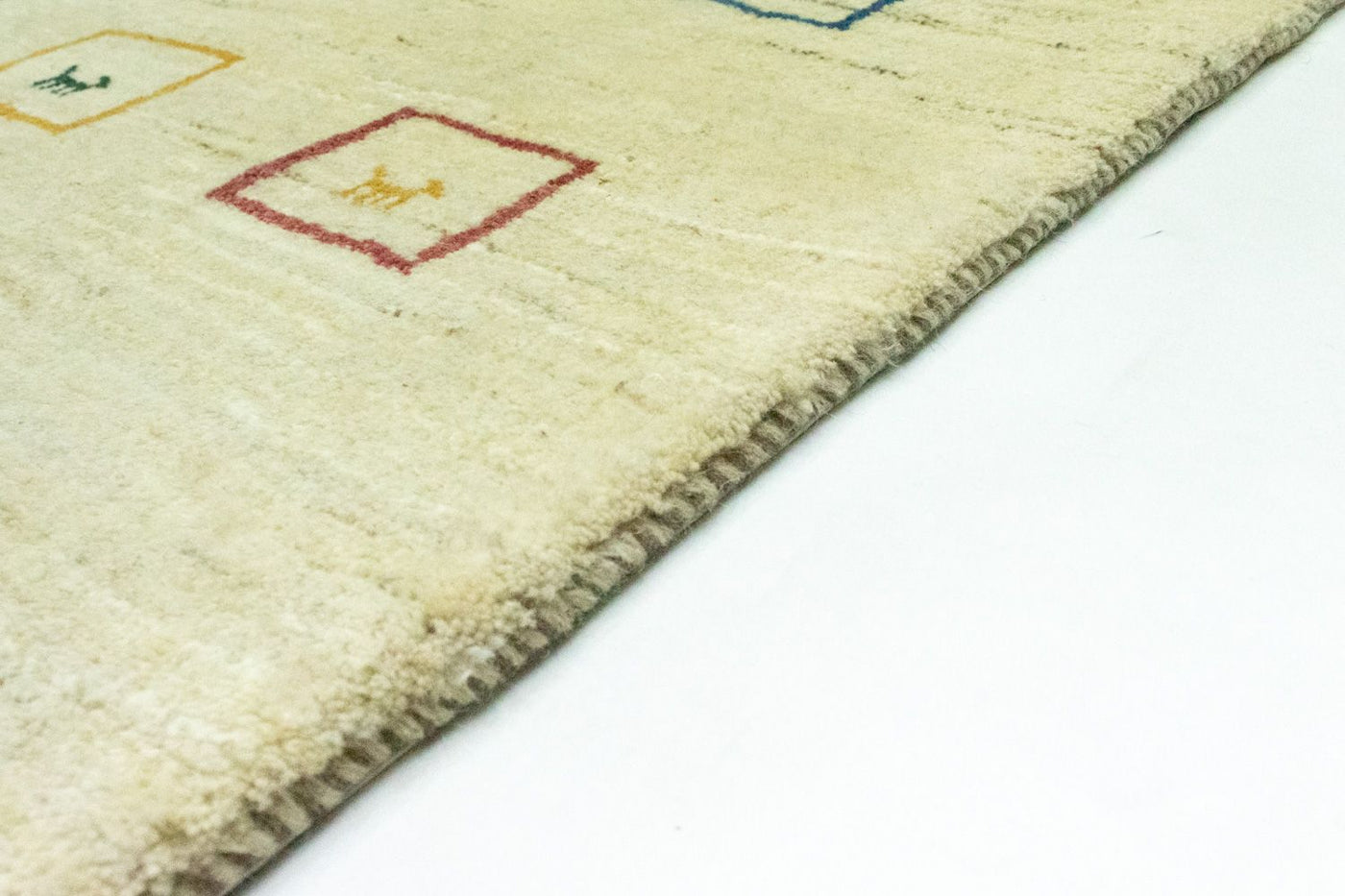 Persian Gabbeh Rug 281x195cm - Perserteppich Wollteppich