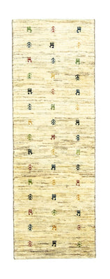 Runner Gabbeh Rug - Perser - 219 x 75 cm - beige