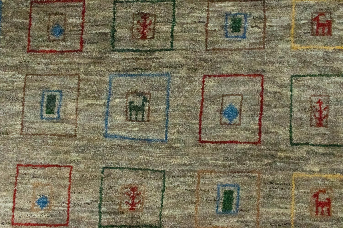 Gabbeh Rug - Perser - 206 x 154 cm - multicolored