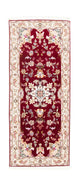 Runner Perser Rug - Tabriz - Royal - 200 x 83 cm - red