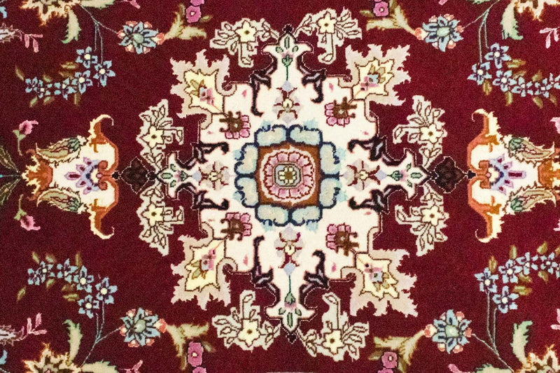 Runner Perser Rug - Tabriz - Royal - 200 x 83 cm - red
