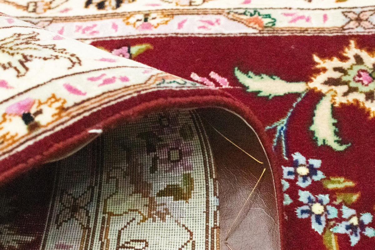 Runner Perser Rug - Tabriz - Royal - 200 x 83 cm - red