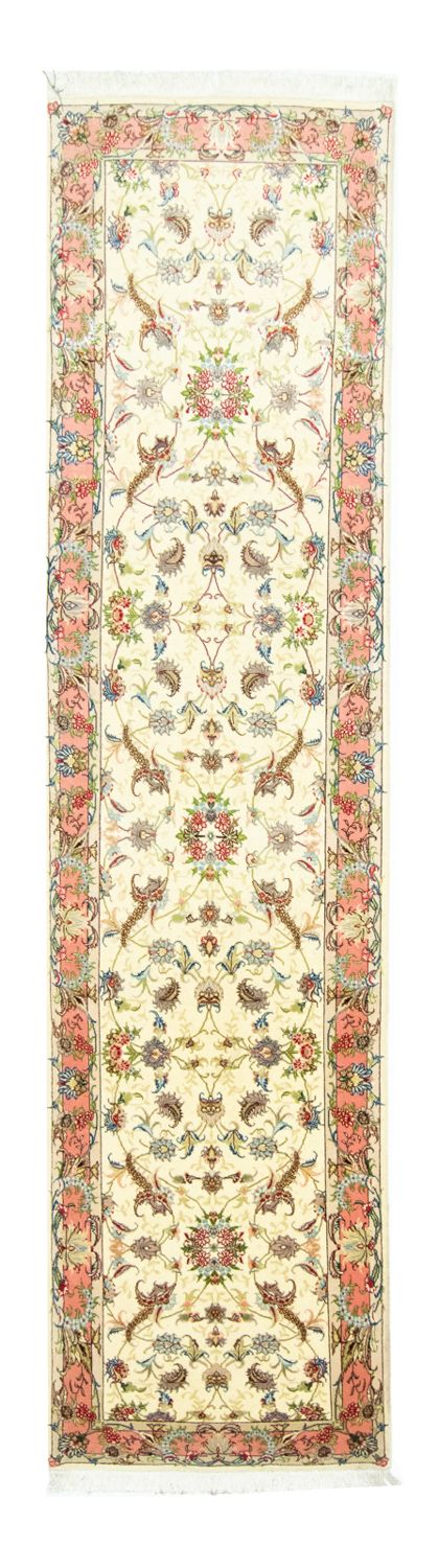 Runner Perser Rug - Tabriz - Royal - 317 x 78 cm - beige