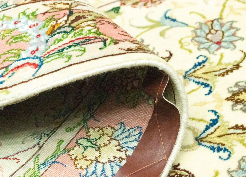 Runner Perser Rug - Tabriz - Royal - 317 x 78 cm - beige