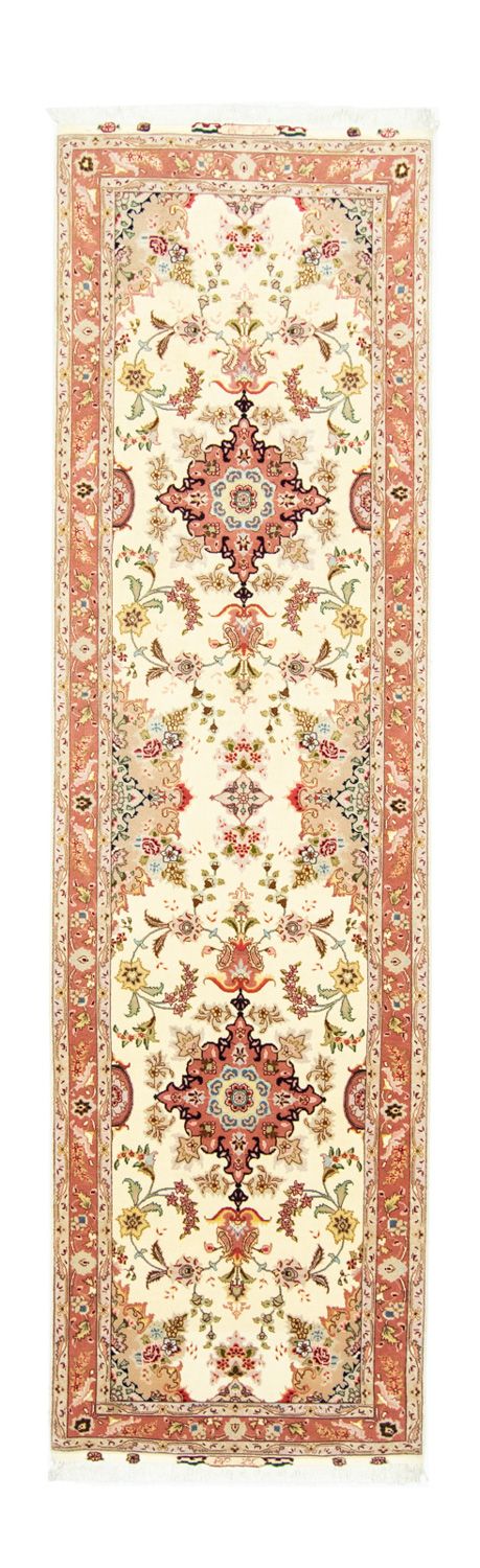 Runner Perser Rug - Tabriz - Royal - 313 x 84 cm - beige