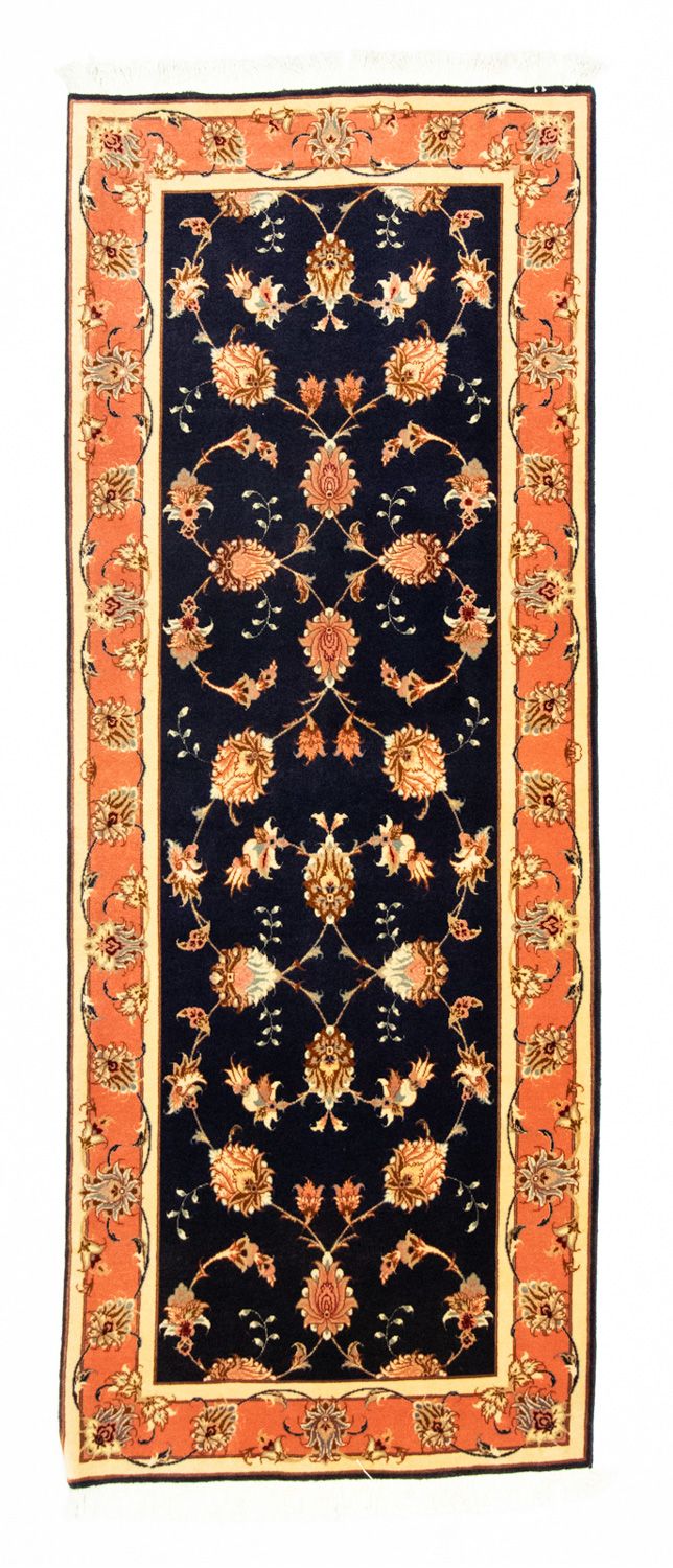Runner Perser Rug - Tabriz - Royal - 200 x 75 cm - salmon