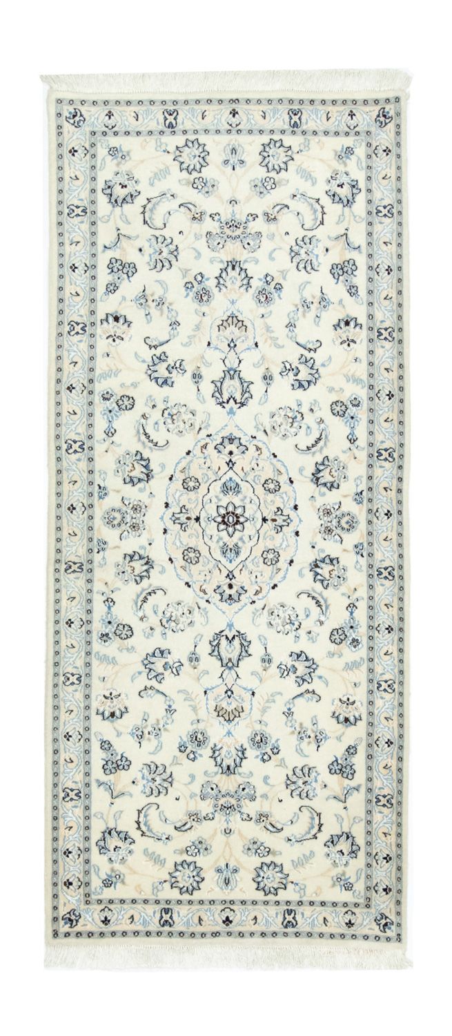 Runner Perser Rug - Nain - 194 x 79 cm - natural white