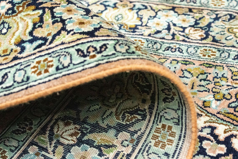 Runner Silk Rug - Kashmir Silk - 278 x 77 cm - red