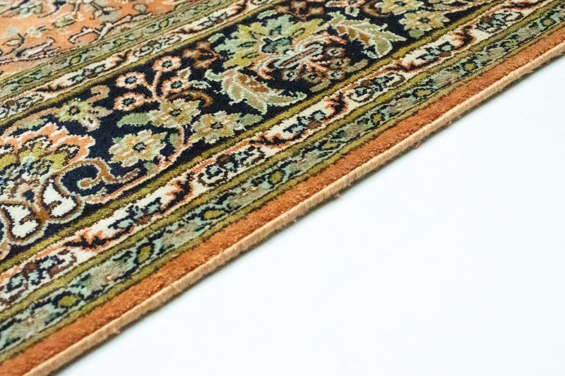 Silk Rug - Kashmir Silk - 181 x 130 cm - rust