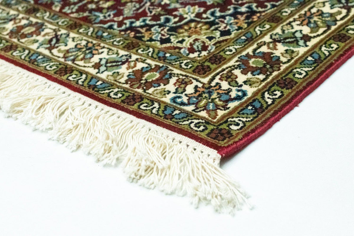 Silk Rug - Kashmir Silk - 95 x 63 cm - red